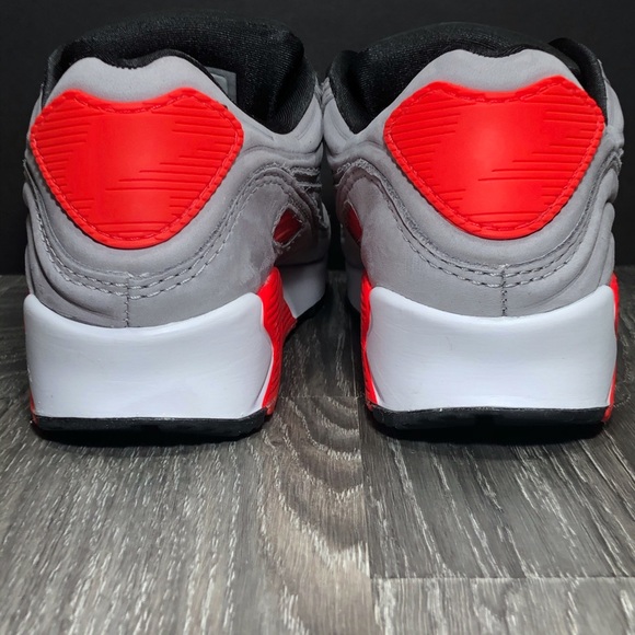 Nike Air Max 90 QS Lux Night Silver & Crimson - Picture 16 of 16